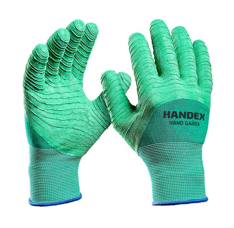 LUVA HANDEX HAND GARRA VERDE CA: 41.627