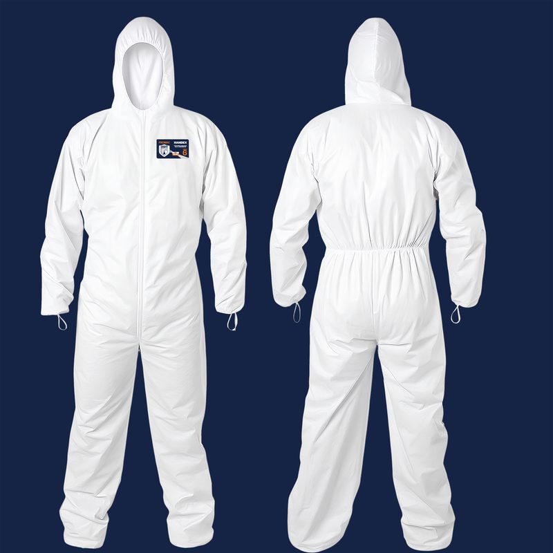 MACACÃO DE SEGURANÇA HANDEX PROMAC BRANCO CA: 52.166