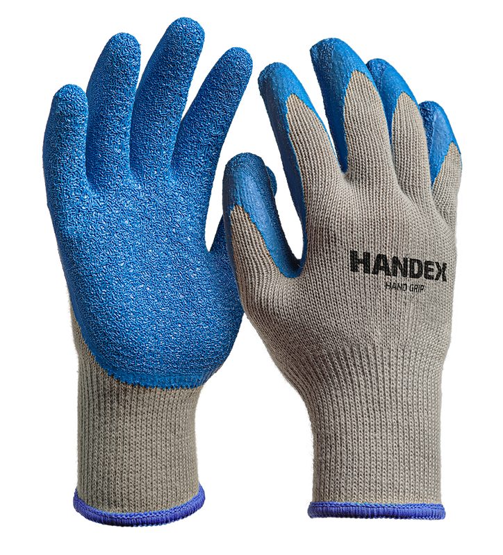 LUVA HANDEX HAND GRIP AZUL CA: 44.116