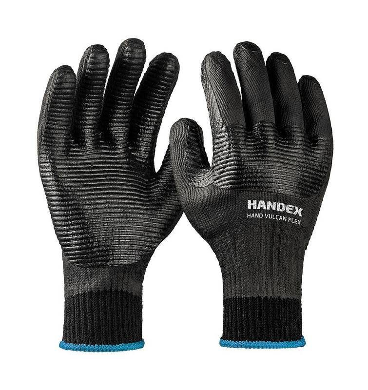 LUVA HANDEX HAND VULCAN FLEX PRETA CA: 51.647
