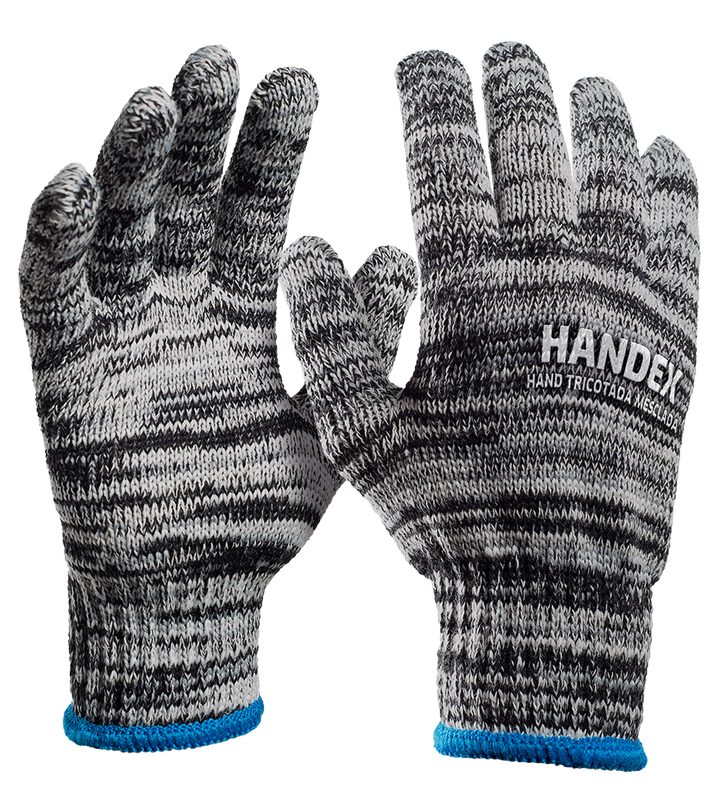 LUVA HANDEX HAND TRICOTADA MESCLADA CA: 46.651