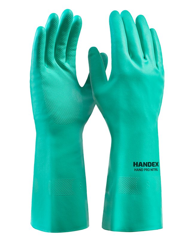 LUVA HANDEX HAND PRO NITRIL VERDE CA: 43.035