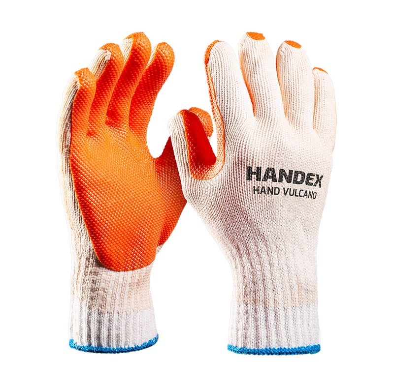LUVA HANDEX HAND VULCANO LARANJA CA: 41.666