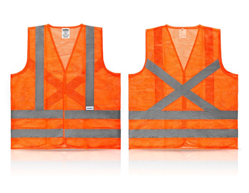 COLETE DE SEGURANÇA REFLETIVO HANDEX - TELADO LARANJA