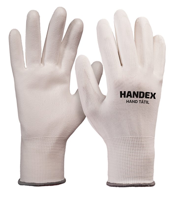 LUVA HANDEX HAND TATIL BRANCA CA: 44.552